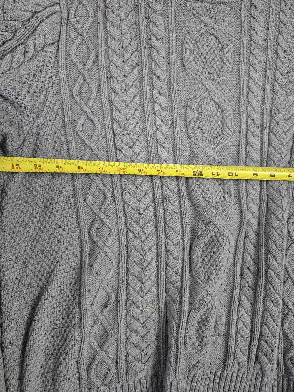 L.L. Bean chunky cable